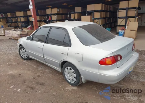2002 Toyota Corolla S z USA, uszkodzony, nr VIN 2T1BR12E72C537566